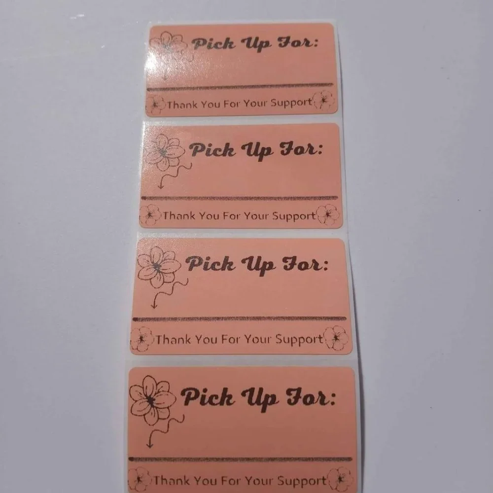 💙100 Pick Up Thank You- Shipping Labels Thermal Packaging Stickers 2.25